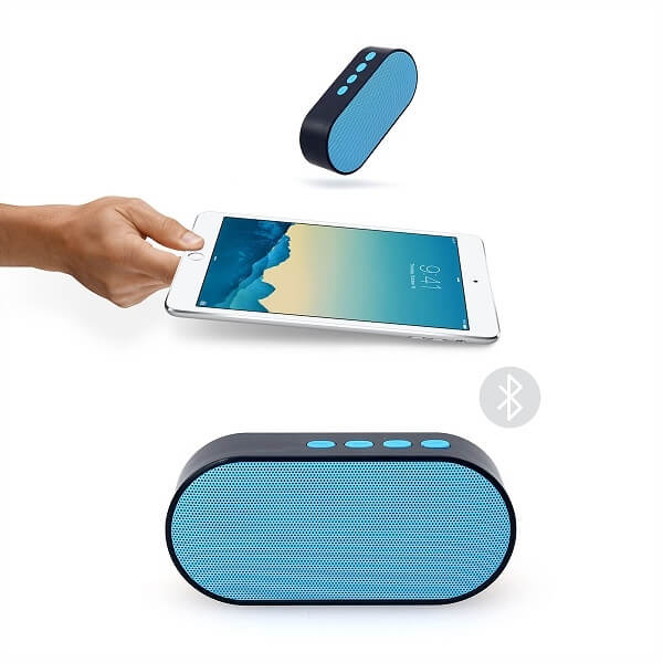 Blue Bluetooth Speaker